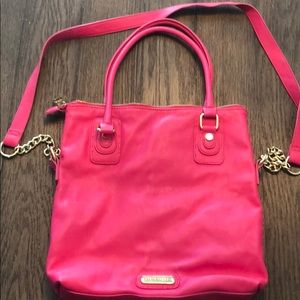 Hot pink Steve Madden tote